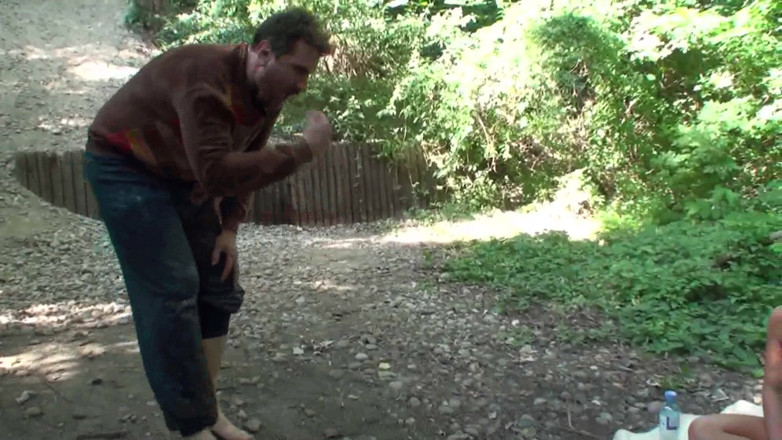 Femdom Austria: Picnic in the woods with a hungry begger