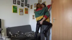 Agarrando minha garota e injetando esperma!