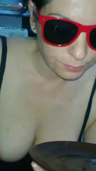 Fantezie porno cu mâncare. Mâncând spermă