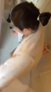 POV Hana in Shower Time POV Video