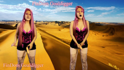 FinDom Goaldigger: Strap-on JOI