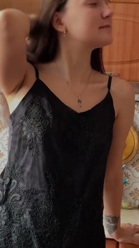 Welcome Home Sex with Busty GF