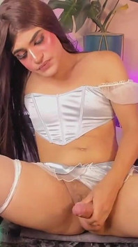 Beautiful Princess with Her Hard, Fat Cock About to Explode