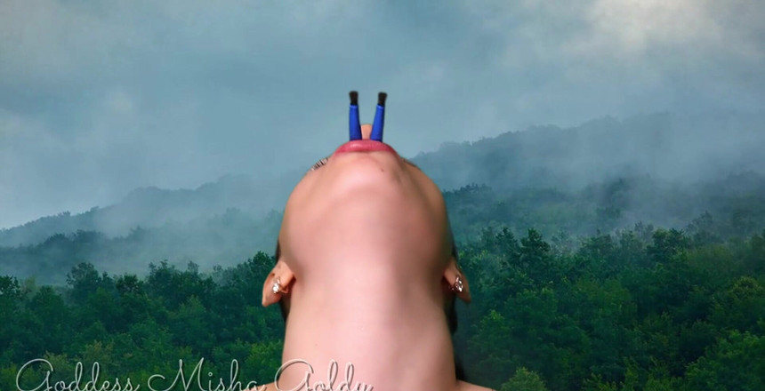 Goddess Misha Goldy: Gigante poderosa e sexy está com fome, e hoje o...