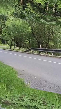 Jerking off in Public on the Road Near a Spring, Caught by a Young Man Masturbating Completely Naked