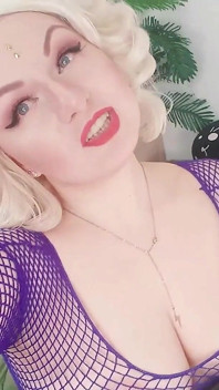FEMDOM JOI ženská dominance honí video sexy blonďaté instruktorky Arya Grander - s odpočítáváním