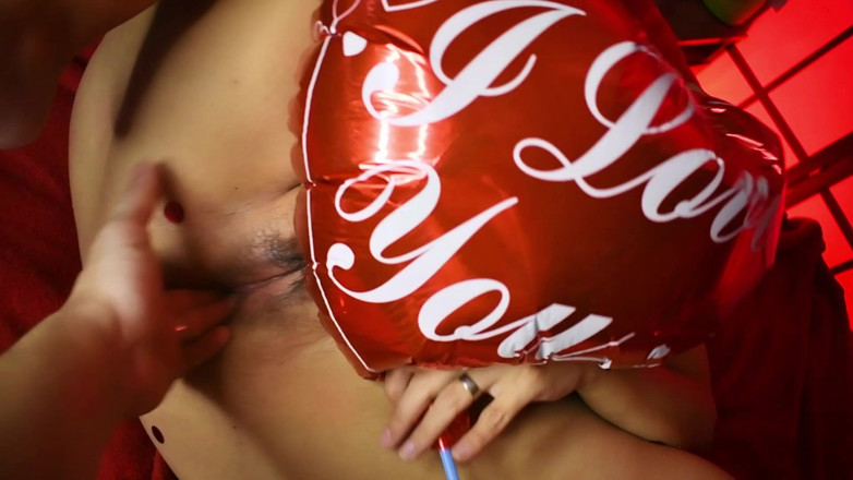 melu_world: Make My Valentines Date to Cum on My Balloon - Bunny...