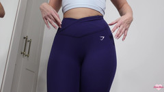 Brea Rose: Sfw Palestra leggings e pantaloncini prova