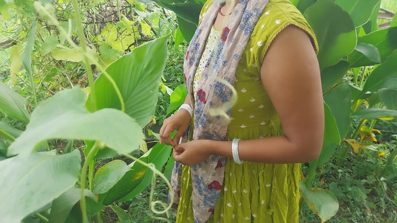 Pooja raniji: Indická lesní zahrada poblíž zahrady mého domu venku sexy deshi...