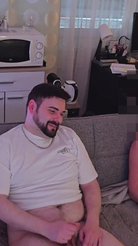 My Straight Friend buddy Comes Over and We Use a Masturbator on Him and He Cums in My Mouth - 10th Visit-