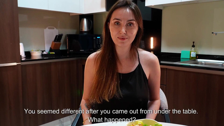 Alina Rai: POV: Stepmom Gives Me a Secret Kitchen Blowjob After Staring...