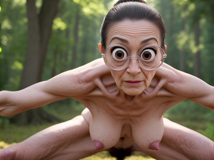 Narata12: Behaarte Vulva-yoga