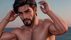 Erotic Man: Hunks ireal Frumos 3D Cgi Men