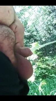 Fat Fupa Sigma Male Pissing with Unwashed Cock.