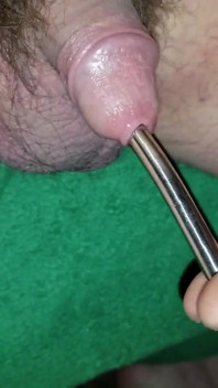 Urethral Sounding with Cumshot