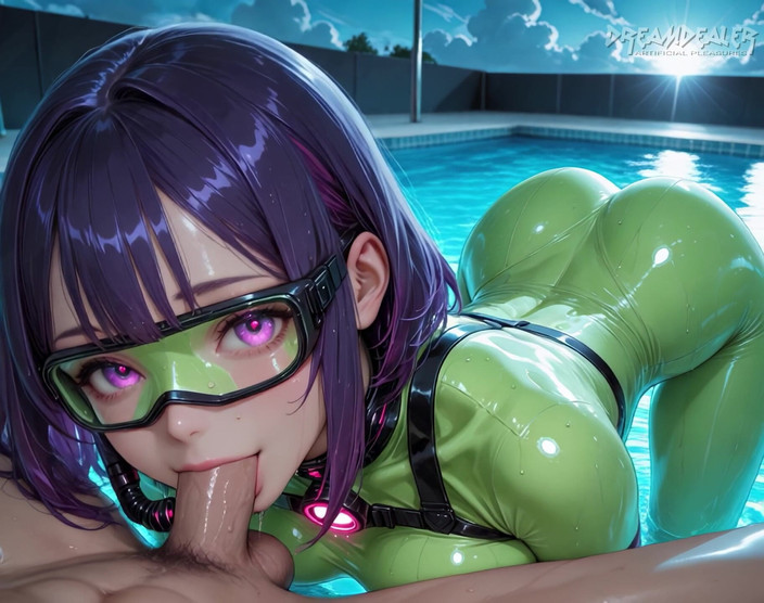 DreamDealer: Aqua Ivy Вважає, Що Найкращі Уроки Дайвінгу Викладаються Близько - Ai Generated