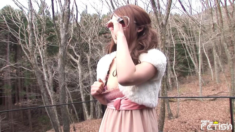 Pure Japanese adult video ( JAV): Pretty Japanese teen with glasses sucks a big cock and...