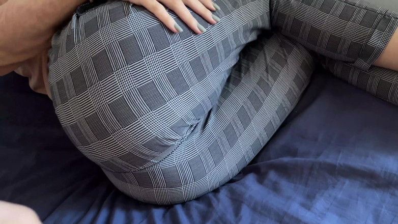 Jim Northon: Fuck Roommate's Tight Pussy and Cum on Panties
