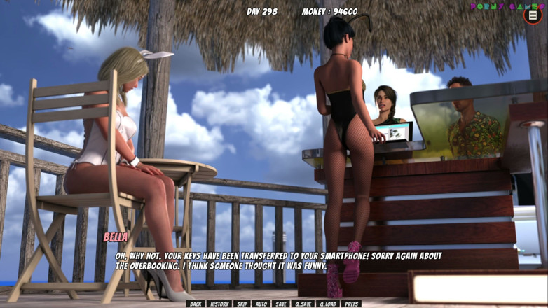Porny Games: Lisa Enquête totale ! par Dragofinder Studio - Sexe nocturne avec son...