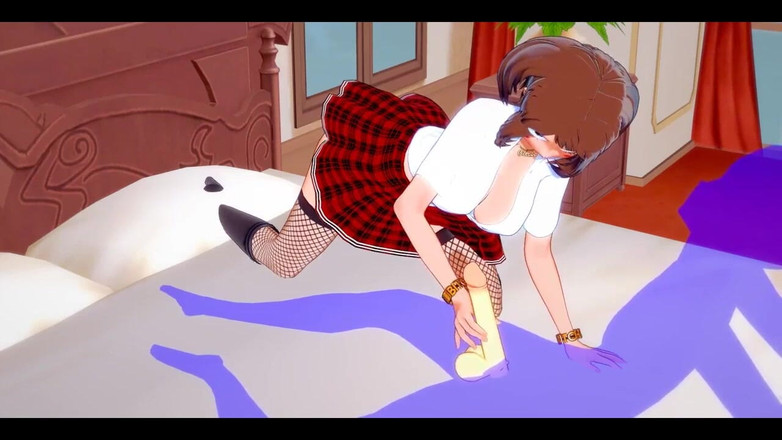 HentaiTubes: Мій герой академія хентай - урарака мастурбує і трахається - японська азіатська манга аніме фільм гра порно