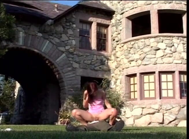 American Idol X: Piercing pussy fucking big cock sucking in the garden