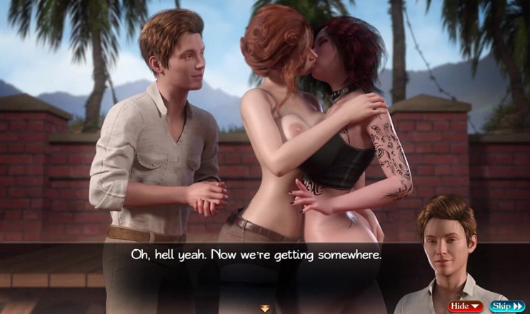 XXX Games Bunk: Schatz von Nadia - 64,65 - Gameplay - Rollenspiel - Lesbischer dreier und eier in...