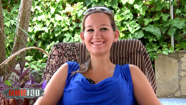 MMM100 Solo: Міля: відеоінтерв'ю сексуальна з Мілею