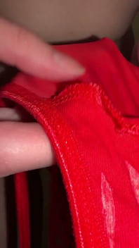 Post-sex Ovulation Pussy Close up - Wet Pink Hole Full of Slimy Mucus & Breeding Talk
