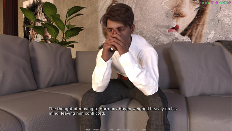 Porny Games: Respiritの『Harmony Haven』 - 『Last Night on the Big City, the Cuckventure Begins 1』