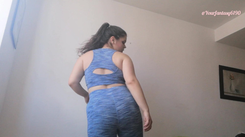 Your fantasy studio: Workout in Tight Clothes