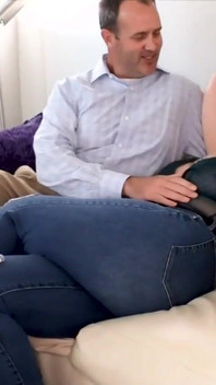 Creampie pepek berganda untuk isteri