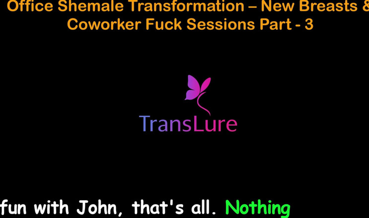 TransLure: English Audio Sex Story - Office Shemale Transformation - New Breasts &amp; Coworker...