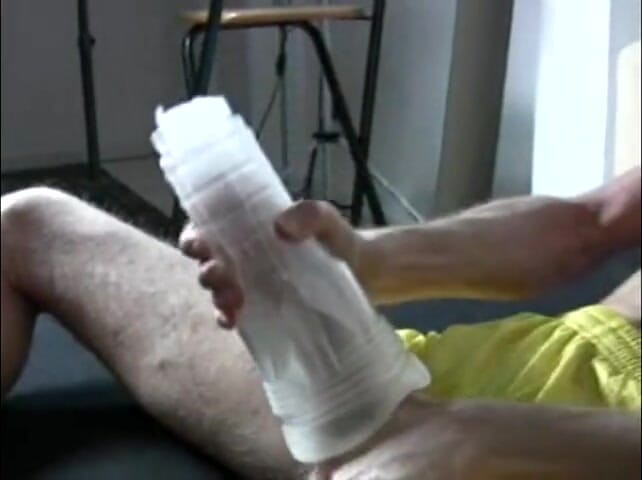BulgeXXL: Fleshlight &amp; Shox velký penis sperma