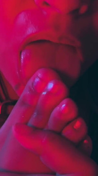 BBW Foot Worship: Morrigan's Sensual Stocking & Sole Tease