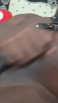 Hot Black Man Starts Having Fun with His Toy Ass and Cums Inside the Ass Toy