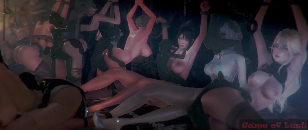 Game of Lust 3D: Gol Animation Orgy in the Goblin Breeding Cave