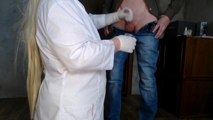 OurFetishLife: Sexy Plumper Nurse and Cum Analysis