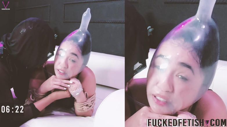 Fucked fetish: Aliento de condón cobra de yoga Moni Lee entrenamiento cara...