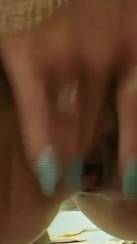 He Licks the Female Bartender's Pussy, Then Fucks Her in the Garden
