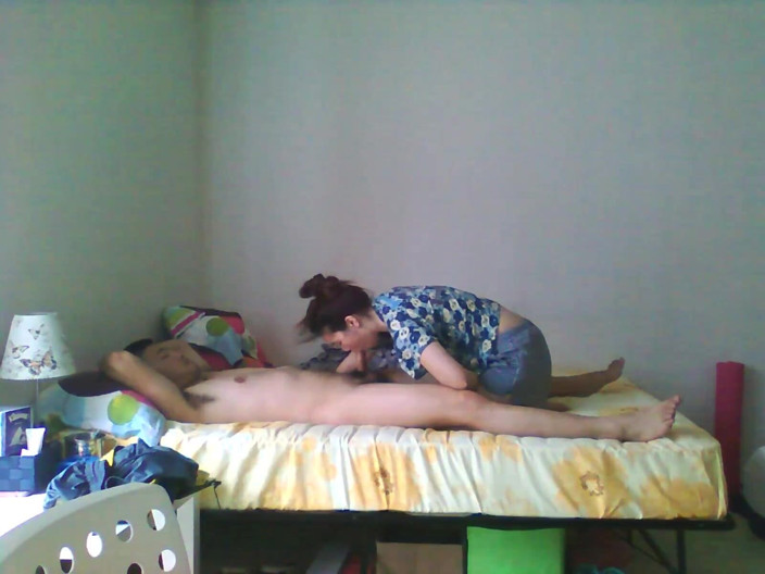 SquishMallow3328: Submissive Teen Chinese Slut Sucks My Dick and Swallows My...
