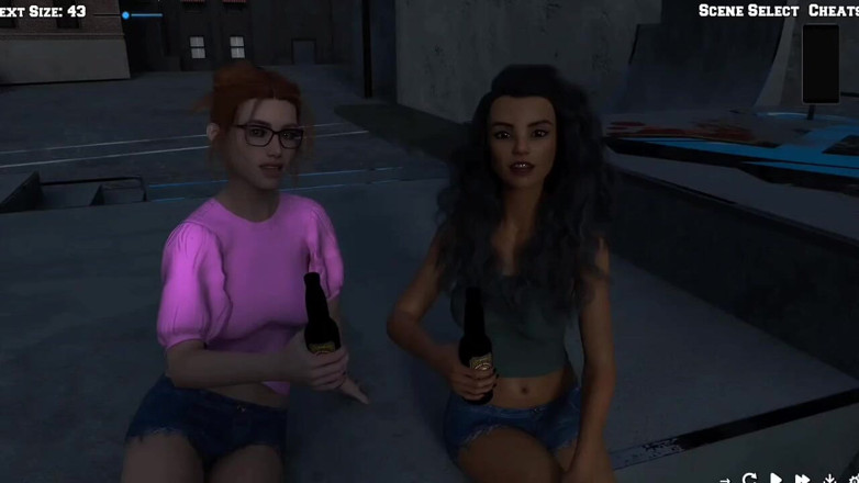Johannes Gaming: College Kings # 18 Lauren haben erstaunliche titten