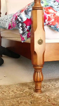 Cute white teen rides a monster black cock