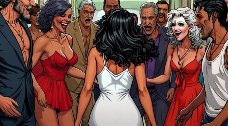 Octopussy Lovers Club: Cachonda Desnudez Pública. Dibujos Animados