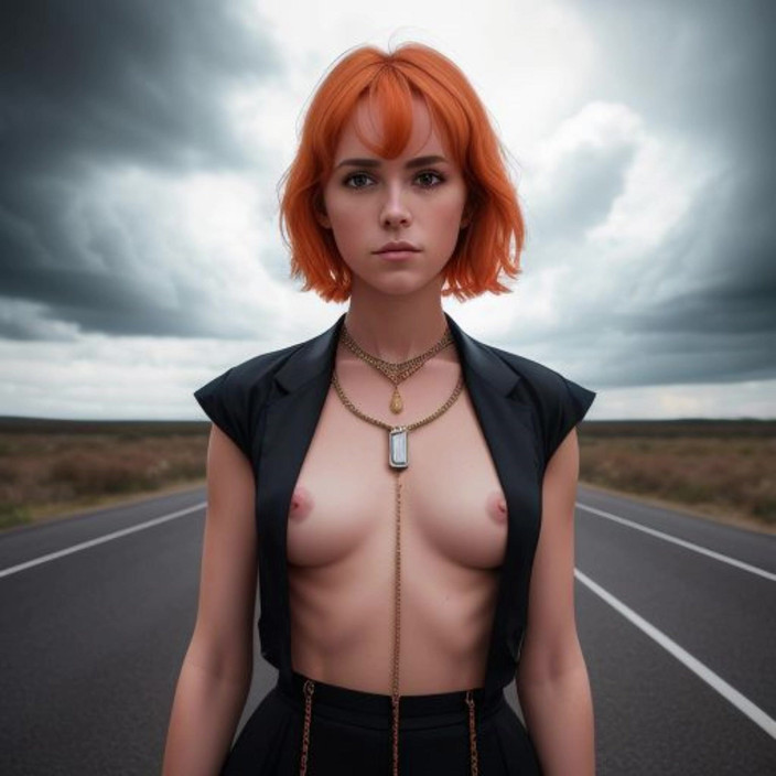 AI Porn: Model busana super hot lagi asik muasin memeknya dengan ganas