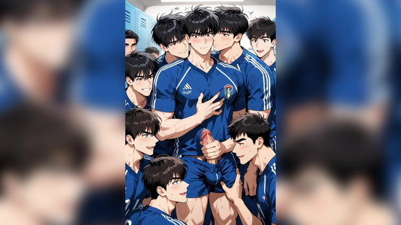 Bosss: Ragazzi gay scopano in gruppo