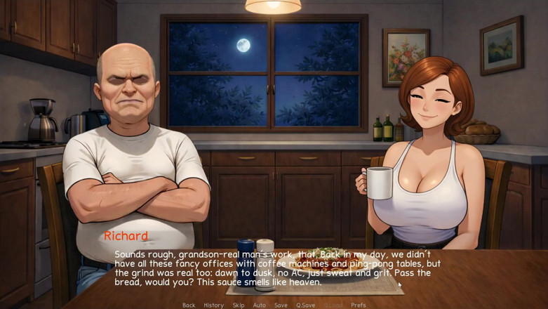 Cumming Gaming: Grandpa Lesson Taboo Hentai Game Ep.3 He Dick Slap His...