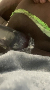 Practicing My Nine Inch Dildo for the First Bigger Dick Than Mine Part 4
