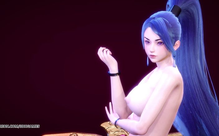 3D-Hentai Games: [MMD] SUNMI - Heart Burn Kaisa seksowny nagi taniec League Of...