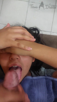 Strong Facial Cumshot. His Semen Got in My Nose!
