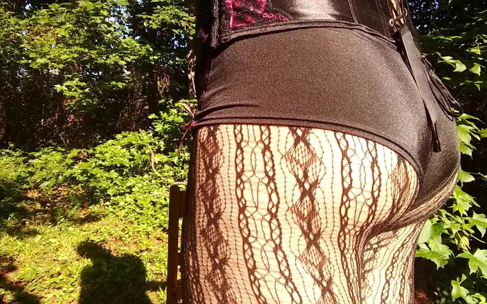 Jon Screcrow: Jon Scarecrow up Close Booty Shots Panty Fetish Big Cumshot